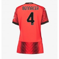 Fotbalové Dres AC Milan Ismael Bennacer #4 Dámské Domácí 2023-24 Krátký Rukáv